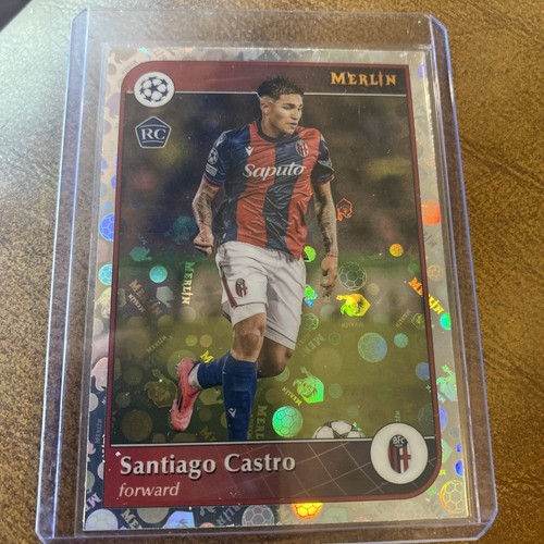 Santiago Castro 2025 Topps Merlin Chrome Refractor