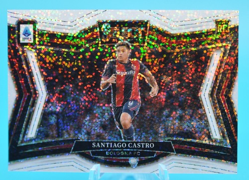 Santiago Castro 2024 Panini Select Field Level White Sparkle Prizm #207