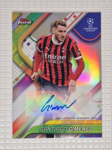 Santiago Gimenez 2024 Topps Finest