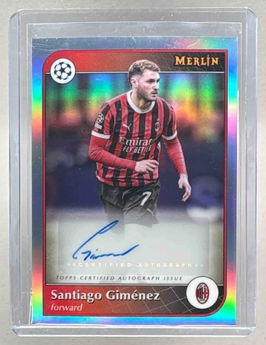 Santiago Gimenez 2024 Topps Merlin Chrome
