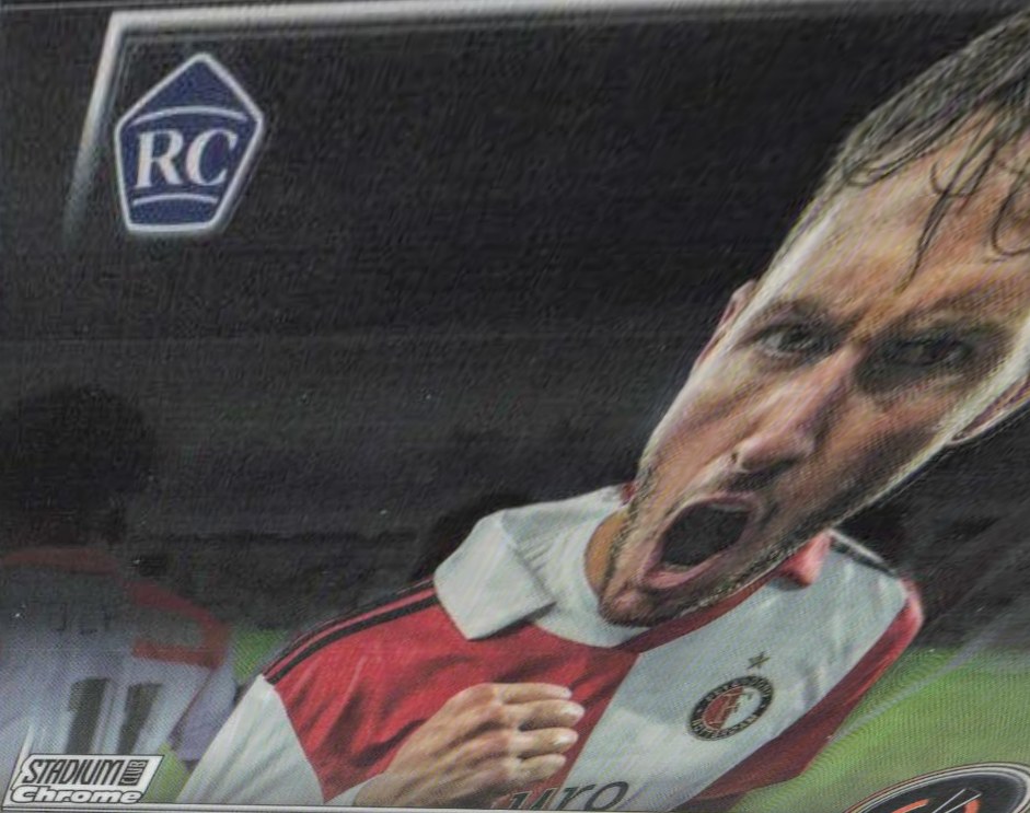 Santiago Giménez 2022 Topps Stadium Club Chrome UEFA 13