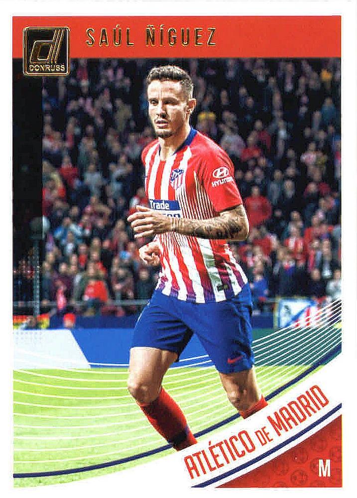 Saul Niguez 2018 Panini Donruss Soccer 7
