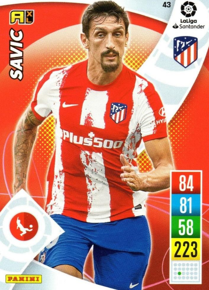 Savic 2021 Panini Adrenalyn XL La Liga