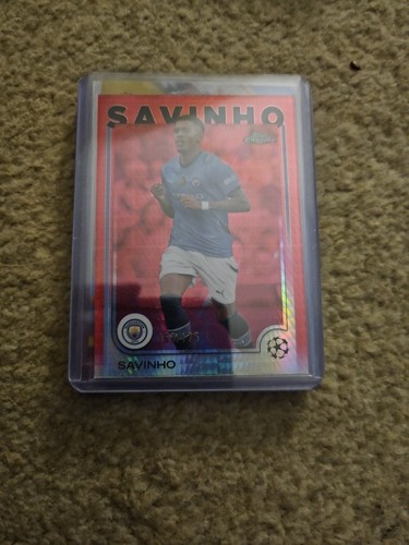 Savinho 2025 Topps Chrome Pink /175
