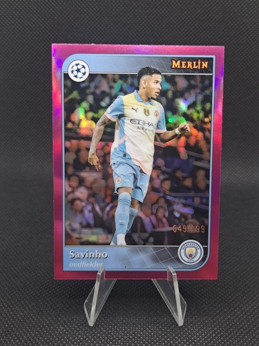 Savinho 2024 Topps Merlin Chrome /199
