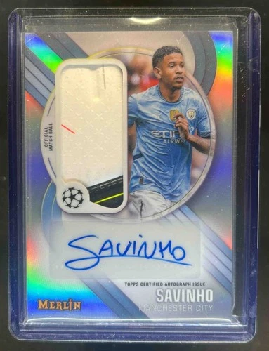 Savinho 2024 Topps Merlin Chrome UEFA