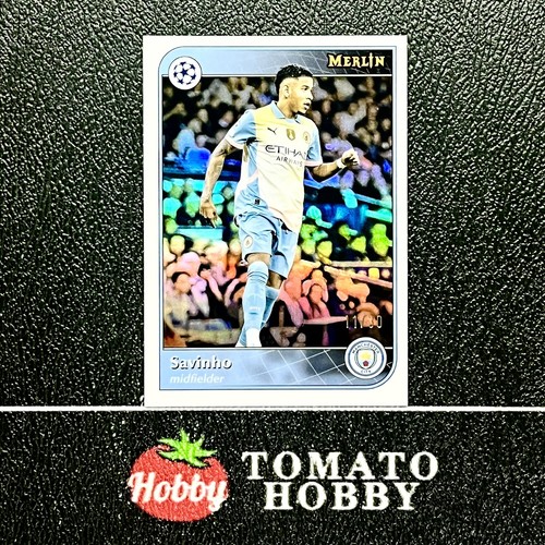 Savinho 2024 Topps Merlin Chrome White Refractor /30