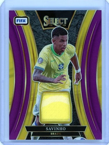 Savinho 2024 Panini Select Purple Prizm Holo /49