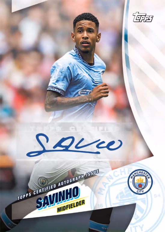 Savinho 2024 Topps Now UEFA Champions League