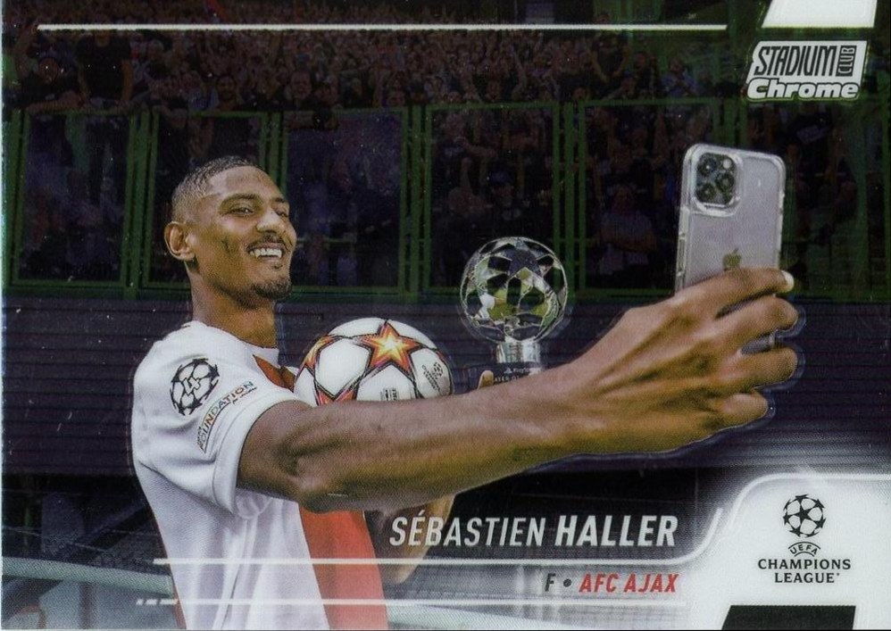 Sébastien Haller 2021 Topps Stadium Club Chrome UEFA 94