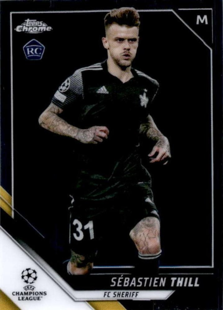 Sébastien Thill 2021 Topps Chrome UCC 162