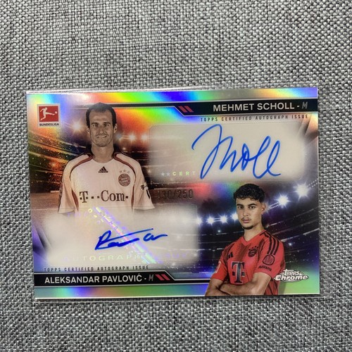 Scholl/Pavlovic 2025 Topps Chrome /250