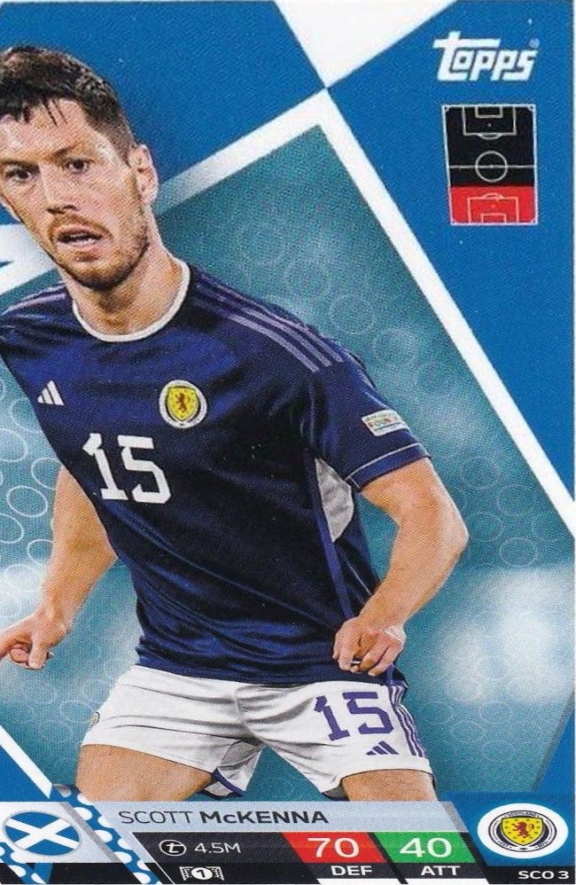 Scott McKenna 2024 Topps Match Attax UEFA EURO