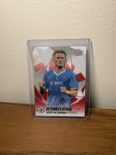 Scott McTominay 2023 Topps Chrome Red /5