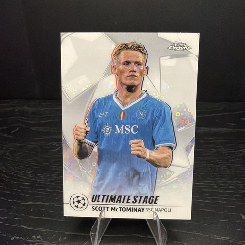 Scott McTominay 2025 Topps Cromo UEFA Club Competiciones