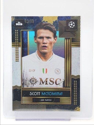 Scott McTominay 2024 Topps Deco Blue /99