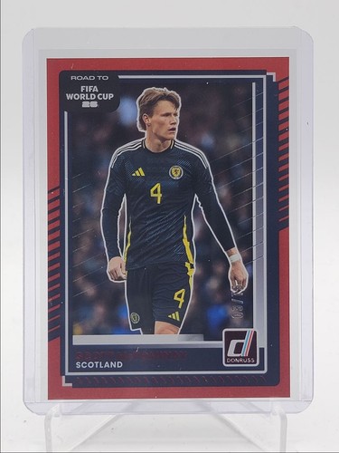 Scott McTominay 2025 Panini Donruss Red /75