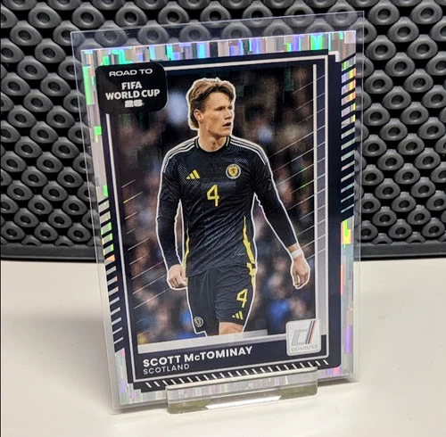 Scott McTominay 2026 Panini Donruss Road to World Cup 2026 Silver