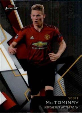 Scott McTominay 2018 Topps Finest UEFA 16