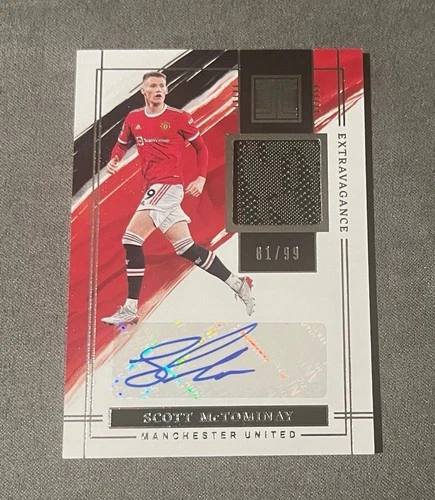 Scott McTominay 2021 Panini Impeccable 21/99