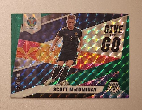 Scott McTominay 2021 Panini Mosaic Green Prizm