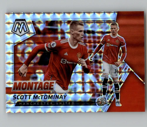 Scott McTominay 2021 Panini Mosaic Mosaic Prizm