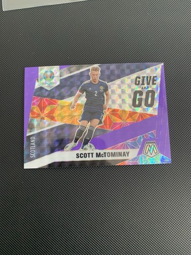 Scott McTominay 2021 Panini Mosaic Purple /70