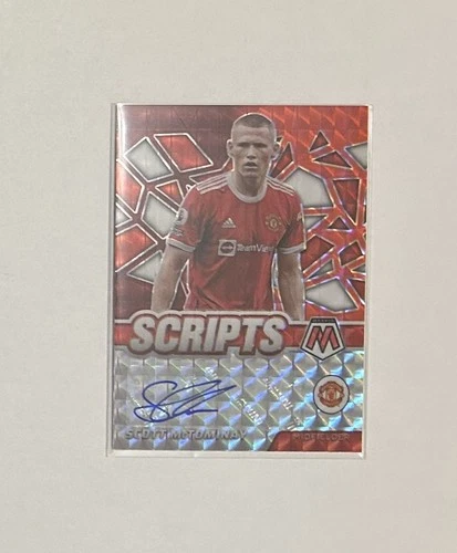 Scott McTominay 2021 Panini Mosaic Red