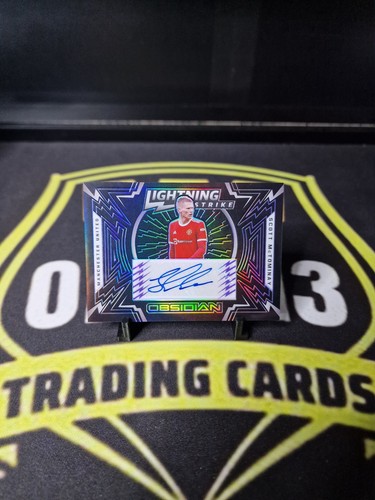 Scott McTominay 2021 Panini Ossidiana Calcio Lightning Strike /60
