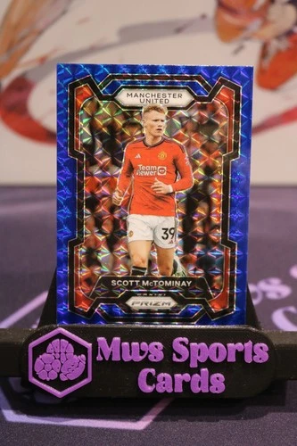 Scott McTominay 2023 Panini Prizm Blue