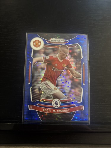 Scott McTominay 2021 Panini Prizm Blue Breakaway /199