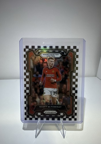 Scott McTominay 2023 Panini Prizm B&W Checker Prizm