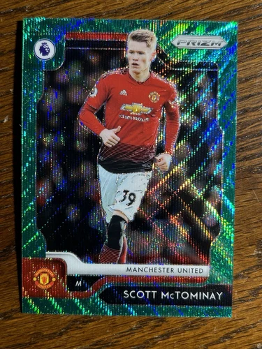 Scott McTominay 2019 Panini Prizm Green Wave
