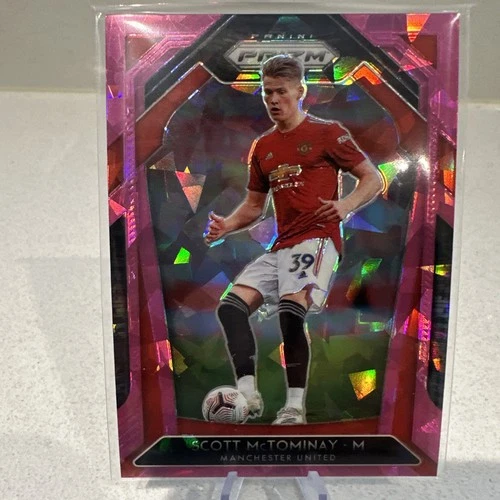 Scott McTominay 2021 Panini Prizm Pink Ice Prizm