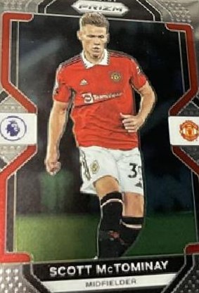 Scott McTominay 2022 Panini Prizm Premier League 78