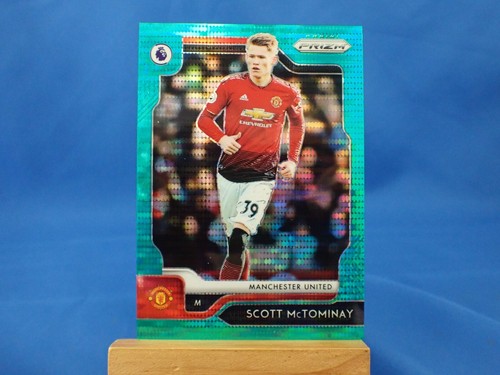 Scott McTominay 2019 Panini Prizm Premier League Teal Breakaway /35