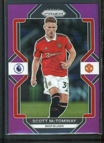 Scott McTominay 2022 Panini Prizm Purple /49