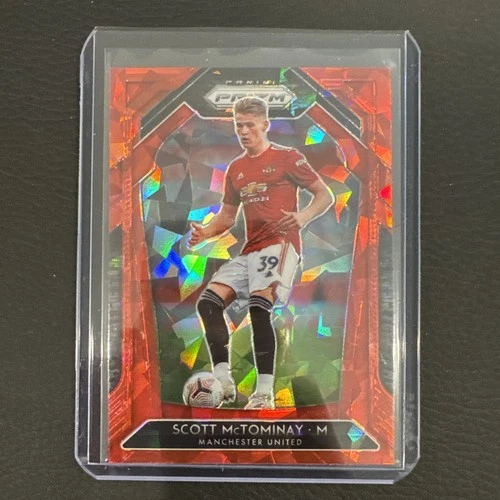 Scott McTominay 2020 Panini Prizm Red Ice Prizm