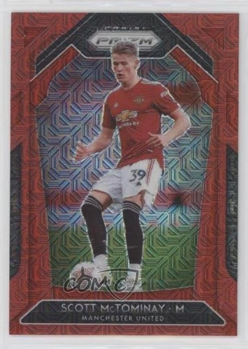 Scott McTominay 2020 Panini Prizm Red Mojo 90/135