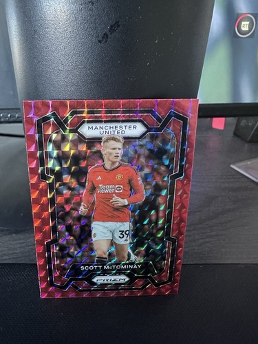 Scott McTominay 2023 Panini Prizm Red Mosaic