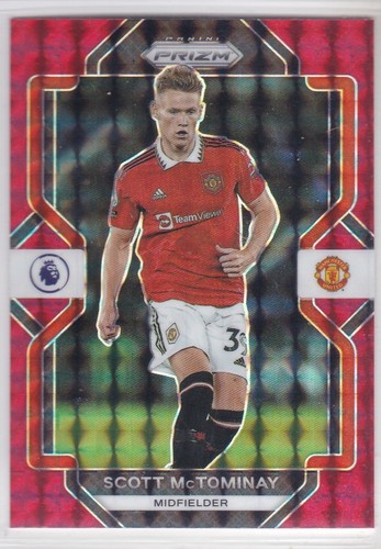 Scott McTominay 2023 Panini Prizm Red Mosaic