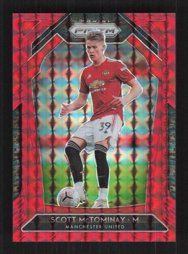Scott McTominay 2020 Panini Prizm Red Mosaic Prizm /159