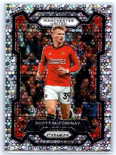 Scott McTominay 2023 Panini Prizm Silver Breakaway