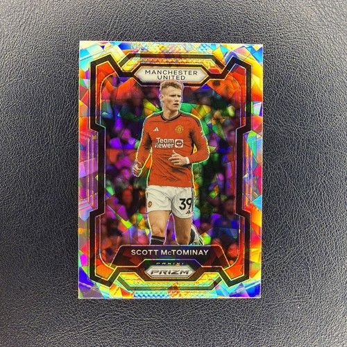 Scott McTominay 2023 Panini Prizm Silver Cracked Ice