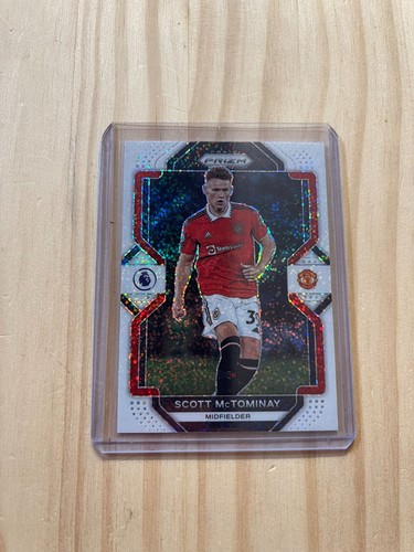 Scott McTominay 2022 Panini Prizm White Sparkle
