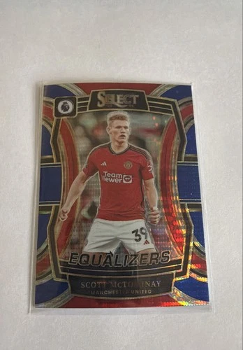 Scott McTominay 2023 Panini Select Blue