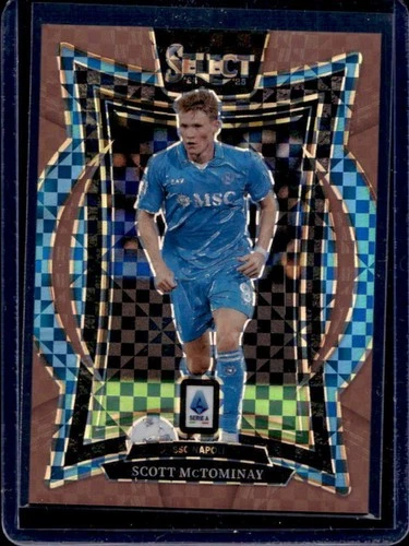 Scott McTominay 2024 Panini Select Bronze Checker /45