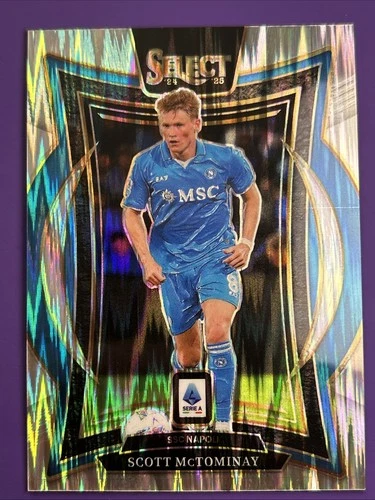 Scott McTominay 2024 Panini Select Serie A Prizm