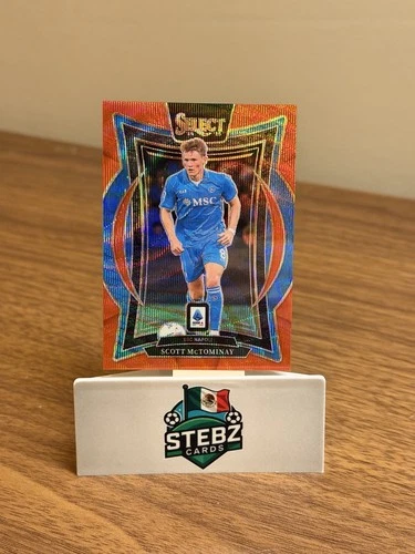 Scott McTominay 2024 Panini Select Serie A Red Wave 32/38