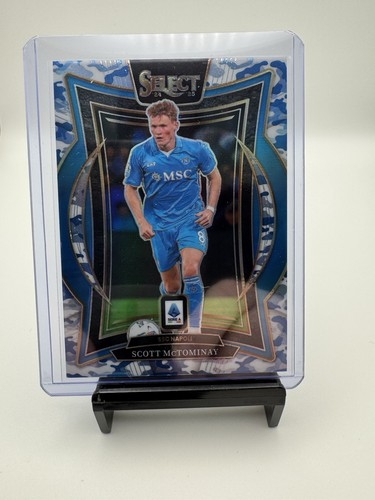 Scott McTominay 2024 Panini Select Winter Camo Prizm /30